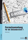 Buchcover Formelsammlung für die Sekundarstufe 1