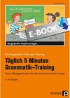 Buchcover Täglich 5 Minuten Grammatik-Training