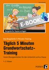 Buchcover Tägl. 5 Min. Grundwortschatz-Training - 1./2. Kl.
