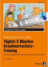 Buchcover Tägl. 5 Min. Grundwortschatz-Training - 3./4. Kl.