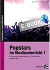 Buchcover Popstars im Musikunterricht 1