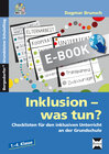 Buchcover Inklusion - was tun? - Grundschule