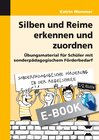 Buchcover Silben und Reime erkennen und zuordnen