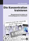 Buchcover Die Konzentration trainieren