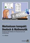 Buchcover Merkwissen kompakt: Deutsch & Mathematik