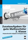 Buchcover Zusatzaufgaben für gute Matheschüler 2. Klasse