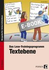 Buchcover Das Lese-Trainingsprogramm: Textebene