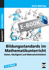 Buchcover Bildungsstandards Mathematikunterricht - 2.-4. Kl.