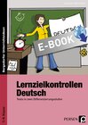 Buchcover Lernzielkontrollen Deutsch 7./8. Klasse