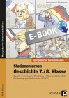 Buchcover Stationenlernen Geschichte 7./8. Klasse - Band 2