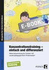 Buchcover Konzentrationstraining - einfach und differenziert