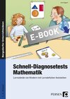 Buchcover Schnell-Diagnosetests: Mathematik