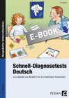 Buchcover Schnell-Diagnosetests: Deutsch