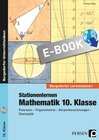 Buchcover Stationenlernen Mathematik 10. Klasse