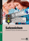 Buchcover Führerschein: Satzzeichen - Sekundarstufe