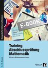 Buchcover Training Abschlussprüfung Mathematik