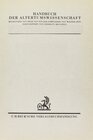 Buchcover Die nachklassische Periode der griechischen Literatur Bd. 1: Von 320 v. Chr. bis 100 n. Chr.