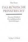 Buchcover Das römische Privatrecht