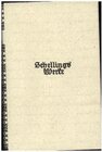 Buchcover Schelling Werke 4. Hauptband: Schriften zur Philosophie der Freiheit (1804-1815)