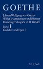 Buchcover Goethes Werke Bd. 1: Gedichte und Epen I