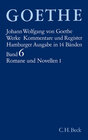 Buchcover Goethes Werke Bd. 6: Romane und Novellen I