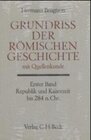 Buchcover Grundriß der römischen Geschichte mit Quellenkunde Bd. 1: Republik und Kaiserzeit bis 284 n.Chr.