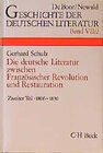 Buchcover Geschichte der deutschen Literatur Bd. 7/2: Das Zeitalter der napoleonischen Kriege und der Restauration (1806-1830)