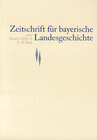 Buchcover Zeitschrift für bayerische Landesgeschichte Band 70 Heft 1/2007
