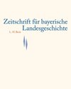 Buchcover Zeitschrift für bayerische Landesgeschichte Band 77 Heft 1/2014