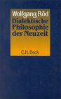 Buchcover Dialektische Philosophie der Neuzeit