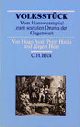Buchcover Volksstück