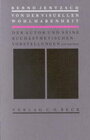 Buchcover Von der visuellen Wohlhabenheit