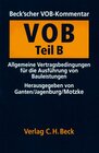Buchcover Beck'scher VOB-Kommentar. Gesamtwerk. Teile A, B und C mit Loseblatt-Ergänzungsordner / Verdingungsordnung für Bauleistu