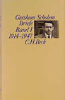 Buchcover Scholem Briefe Bd. I: 1914-1947