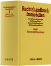 Buchcover Rechtshandbuch Immobilien Bd. I: Bauen und Finanzieren