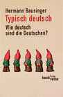 Buchcover Typisch deutsch
