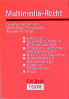 Buchcover Multimedia-Recht