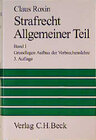 Buchcover Strafrecht Allgemeiner Teil