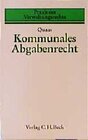 Buchcover Kommunales Abgabenrecht