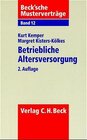 Buchcover Betriebliche Altersversorgung