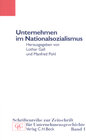 Buchcover Unternehmen im Nationalsozialismus