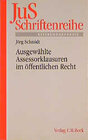 Buchcover Ausgewählte Assessorklausuren im öffentlichen Recht