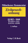 Buchcover Münchener Kommentar zur Zivilprozessordnung  Bd. 3: §§ 803-1066, EGZPO, GVG, EGGVG, Internationales Zivilprozeßrecht
