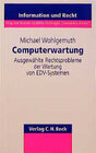 Buchcover Computerwartung