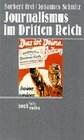 Buchcover Journalismus im Dritten Reich