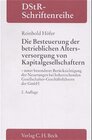 Buchcover Die Besteuerung der betrieblichen Altersversorgung von Kapitalgesellschaftern