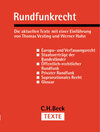 Buchcover Rundfunkrecht