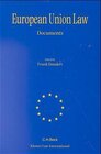 Buchcover European Union Law - Documents