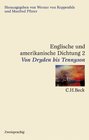 Buchcover Englische und amerikanische Dichtung Bd. 2: Englische Dichtung: Von Dryden bis Tennyson