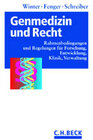 Buchcover Genmedizin und Recht